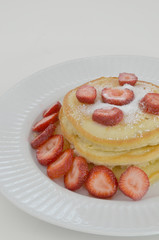 Strawberries and Pancakes