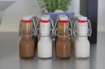 ganz viel Salatdressing