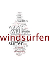 Obraz premium Windsurfen
