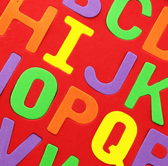 Alphabet background