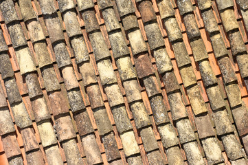 Pantiles roof texture for background