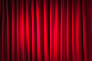 Brightly lit curtains for your background