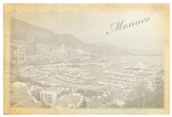 View of Monaco harbour
