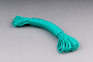 Colourful rope isolated on the  background
