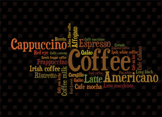 Wordcloud of coffee - 33582954