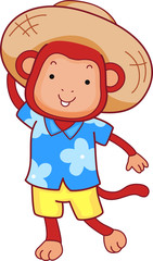 Obraz premium Summer Hat