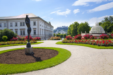 Obraz premium Mirabell gardens