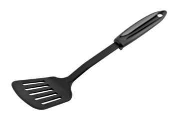 Black kitchen spatula.