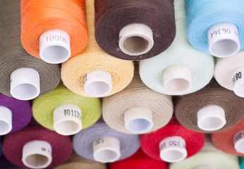 Sewing thread background