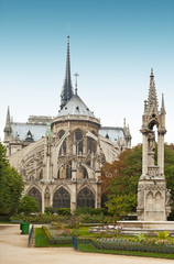 Fototapeta na wymiar France. Paris. Notre-Dame