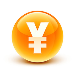 Obraz premium icône yen / yen icon