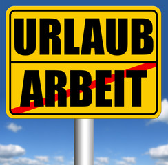 Arbeit, Urlaub