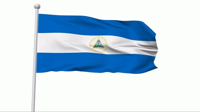Fahne Nicaragua NTSC