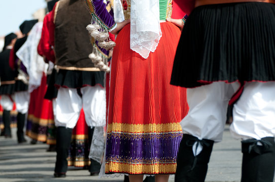 Sardinia, Italy: the Cavalcata Sarda Festival.