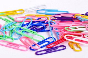 Colorful Paper clips