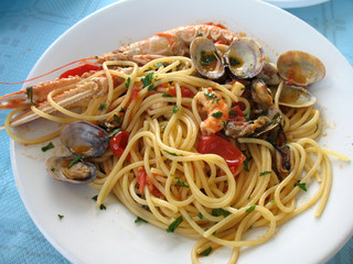 Spaghetti allo scoglio