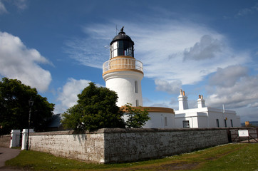Fototapeta na wymiar Cromaty Lighthouse