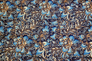 Indonesian fabric design details