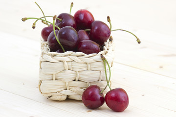 basket of cherries