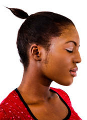 Fototapeta premium Young woman posing