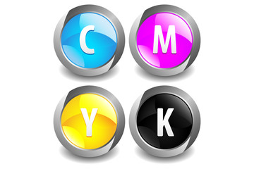 CMYK Color Button
