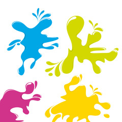 taches de peinture