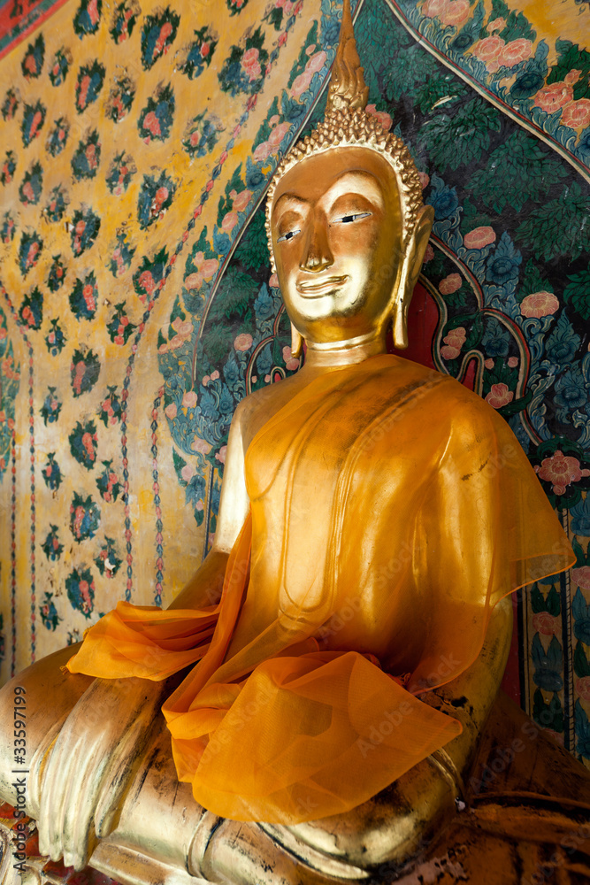 Poster bouddha statue Thaïlande