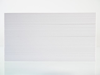 a bunch of business cards - front view