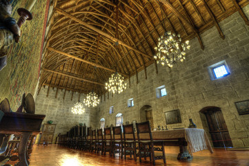 Banqueting Hall, Dukes Palace of Bragança, Guimarães.