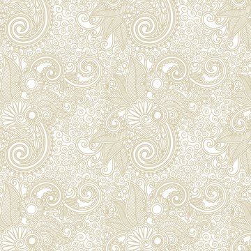vintage ornate seamless pattern