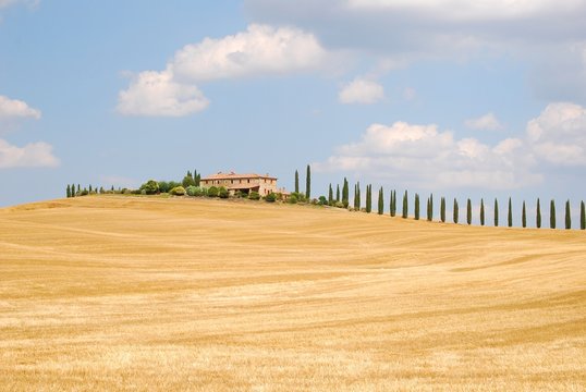 crete senesi - casolare toscana