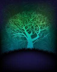Nature theme vector background. eps10