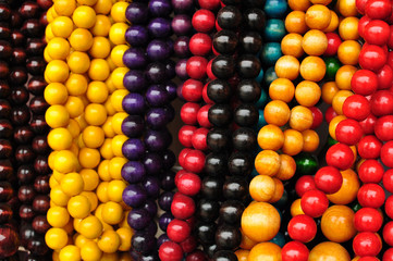 Colorful beads - obrazy, fototapety, plakaty