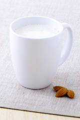 delicious almonds milk