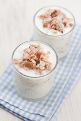 Yogurt and muesli