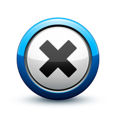 icône croix annulation
