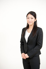 a portrait of asian businesswoman