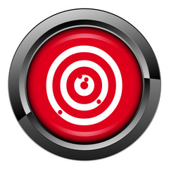 Picto, internet, bouton, cible, but, objectif, viser, visée,