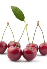 Red cherries