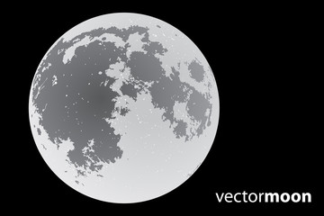 vector moon - 33617128