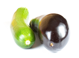 Zuccini and eggplant