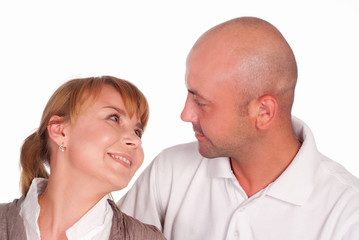 cute couple portrait