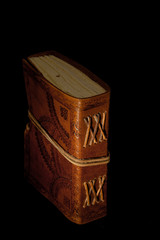 leather book