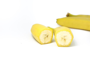 Bananenhälften