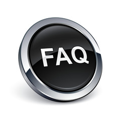 icône bouton internet question FAQ