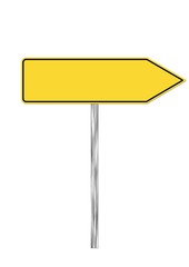 Schild: Richtung