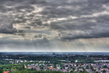 Blick von der Wilhelminahoehe Landgraaf