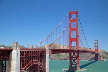 Foto op Plexiglas Golden Gate Bridge © Marcito