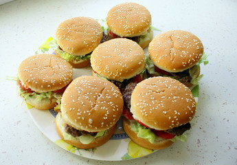 hamburgers maison