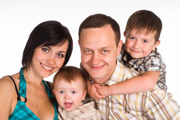 nice family of a four